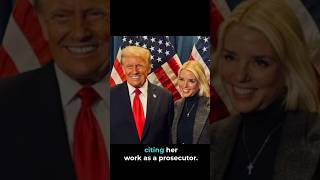 Who is Pam Bondi US top law officer donaldtrump Pambondi mattgaetz viralshort trending [upl. by Amethist]