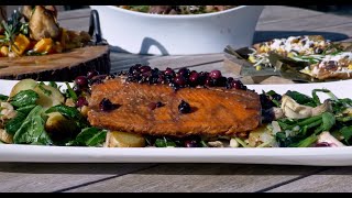 Recipes from a Patwin Kitchen  Salmon w Elderberry [upl. by Attelocin259]