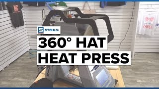 Introducing the Hotronix® 360 Hat Heat Press [upl. by Ahsennod]