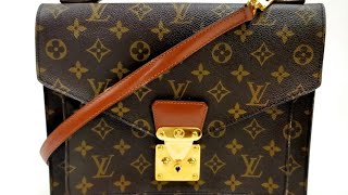 WIMB Louis Vuitton Monceau Monogram [upl. by Annanhoj249]