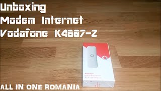 TECH Unboxing  Modem Internet Vodafone K4607Z [upl. by Melina396]