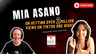 Mia Asano On Getting Over 2 Million view on TikTok One Night [upl. by Htims]