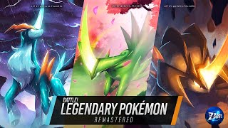 Battle Legendary Pokémon Swords of Justice Remastered ► Pokémon Black amp White [upl. by Chev]