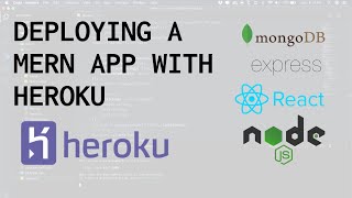 How To Deploy a MERN App With Heroku [upl. by Mattias]