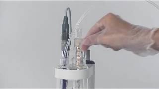 10 Draining the Titration Vessel  Karl Fischer Coulometric Titrator Tutorial [upl. by Rhyne]