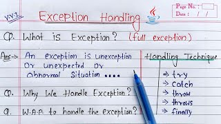 Exception Handling in Java  ArithmeticException [upl. by Ireva]