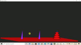 Tower Of Hanoi OpenGL  Computer Graphics Project With Source Code [upl. by Cardon]