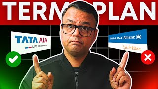 Should you buy BAJAJ Allianz Term Plan or TATA  BEST Term Plan in India 2024 Every Paisa Matters [upl. by Aset611]