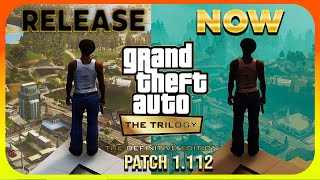 GTA Trilogy  Definitive Edition  Release vs Now Patch 1112 [upl. by Anedal]