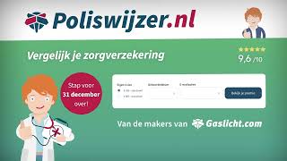 Poliswijzernl Vergelijk je zorgverzekering [upl. by Elyrpa405]