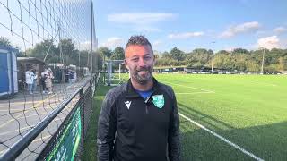 Quick Post match chat with Ian Selley after our 21 win away to Sevenoaks Town this afternoon [upl. by Mamoun]