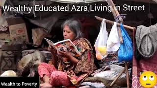 Shocking Story of Riches to Rags of Well Educated Lady Living in the Street [upl. by Aehsrop]