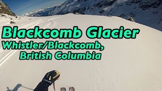 Fresh Tracks on Backcomb Glacier  WhistlerBlackcomb BC [upl. by Marou343]