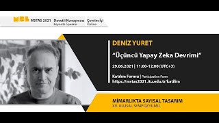 MSTAS 2021 Davetli Konuşmacı Deniz Yuret [upl. by Ayela886]