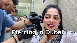 Piercingnoseeardubaikaramanose pinearringbeauty tipsvlogs minivlog dailyvlog funny [upl. by Nyleak758]