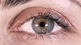 Closeup Of Beautiful Eye Stock Video [upl. by Pearla]