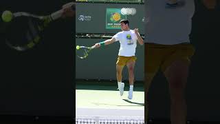 Carlos Alcaraz Forehand slowmotion shorts slowmotion [upl. by Streeter]