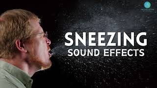 Sneezing Sound Effects  FREE SOUND EFFECT [upl. by Hirz775]