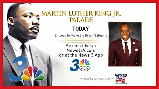 TODAY Annual Martin Luther King Jr Day Parade returns to downtown Las Vegas [upl. by Osicran]