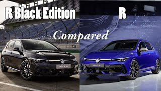 MK85 Golf R vs MK85 Golf R Black Edition [upl. by Adolpho]