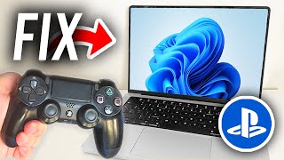 How To Fix PS4 Controller Not Working On PC  Full Guide [upl. by Julina]