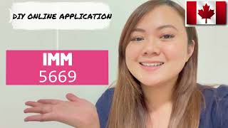 IMM 5669  Spousal Sponsorship  DIY Online Application 2022  PR TO CANADA [upl. by Aihtiekal]