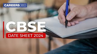 CBSE Class 10th 12th Date Sheet 2024 [upl. by Donoghue]