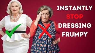 Struggling to stop looking Frumpy and Outdated Style tips for Plussize Women 50 60 and 70 [upl. by Clarkson]