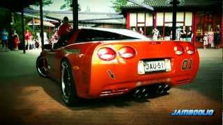 LOUD Six Corvettes Engine StartUp  V8 sound REVS [upl. by Ellata921]