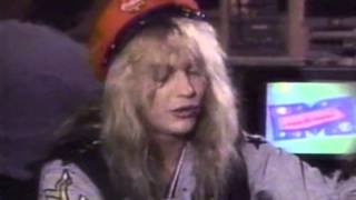 Poison  Interview on MuchMusics Power Hour  May of 1987 [upl. by Karola]