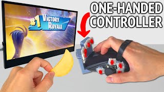 Fortnite But Using ONLY One Hand [upl. by Farica]