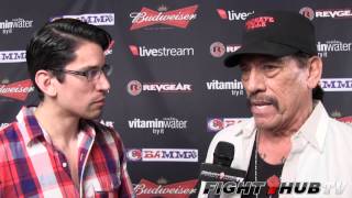 Danny Trejo Machete wishes Canelo had more exp before facing Floyd Mayweather [upl. by Robbins5]