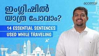 Fluent Traveler Learn These 14 Sentences Before You Go I English Speaking Practice I learnenglish [upl. by Abebi]