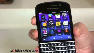 BlackBerry Q10 Review [upl. by Vevay]