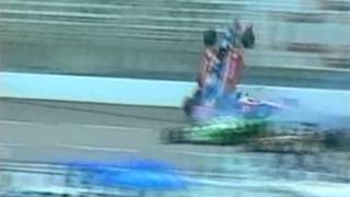 IRL 03 Texas Kenny Brack Horrific Crash Full [upl. by Fugere750]