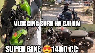 Kawasaki Ninja 650 amp modify bike discover 125cc  25 DIN SE BIKE START NAHI KI HAI KHARAB NA ho gai [upl. by Ahsemak886]