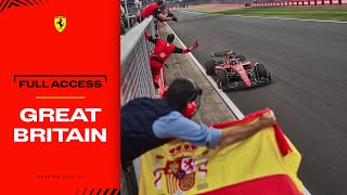 SF Full Access  2022 British GP  Fiesta time for Carlos Sainz [upl. by Quintana140]