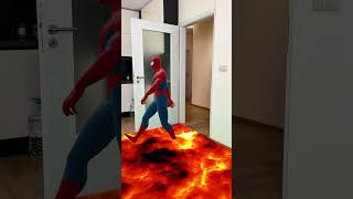 floor is lava Spider Man Venom Batman Game Overshots [upl. by Hilliary]