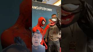 Spiderman got bit by Venom shorts viral venom funny spiderman [upl. by Anail]