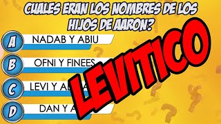 JUEGO DE PREGUNTAS BÍBLICAS LEVÍTICO 25 PREGUNTAS [upl. by Ernesto811]