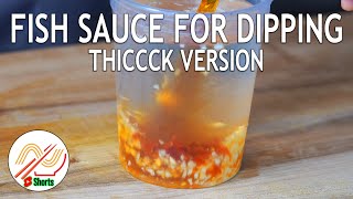 🥫 Vietnamese Thick Nuoc Cham Dipping Fish Sauce Recipe for Spring Rolls Egg Rolls Banh Xeo shorts [upl. by Nahsyar]