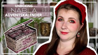 Der NABLA Adventskalender 2024 🎁 So muss ein Makeup Kalender sein  Unboxing  Verlosung  deutsch [upl. by Babs]