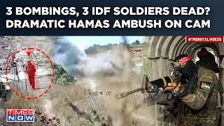 Al Qassams Triple Attack On Camera 3 Bombings 3 IDF Soldiers Dead Hamas Releases Rare Footage [upl. by Nitnilc]