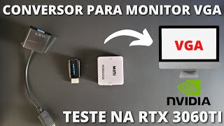 Conversor para monitor vga [upl. by Ailedamla746]