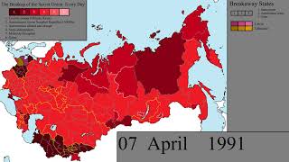 The Collapse of the Soviet Union Every Day [upl. by Hultgren]