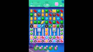 Candy Crush Soda Saga Level 1721 Get 2 Stars 2 Moves Completed candycrush [upl. by Fen]