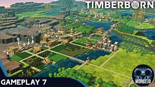 Timberborn  Overcoming a 6day long drought  Gameplay 7 No commentary [upl. by Verger]