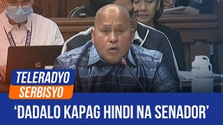 Dela Rosa I will be at House drug war probe everyday when no longer a senator  28 October 2024 [upl. by Jovi337]