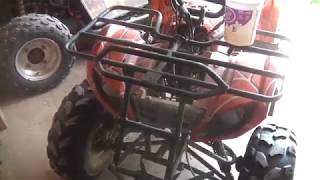 2015 Coolster ATV carburetor surprise this Quad really is junk [upl. by Sorips31]