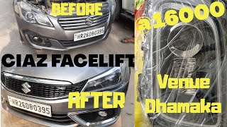 Ciaz Facelift Full Modification  Convert To New Alpha 😍 [upl. by Missie635]